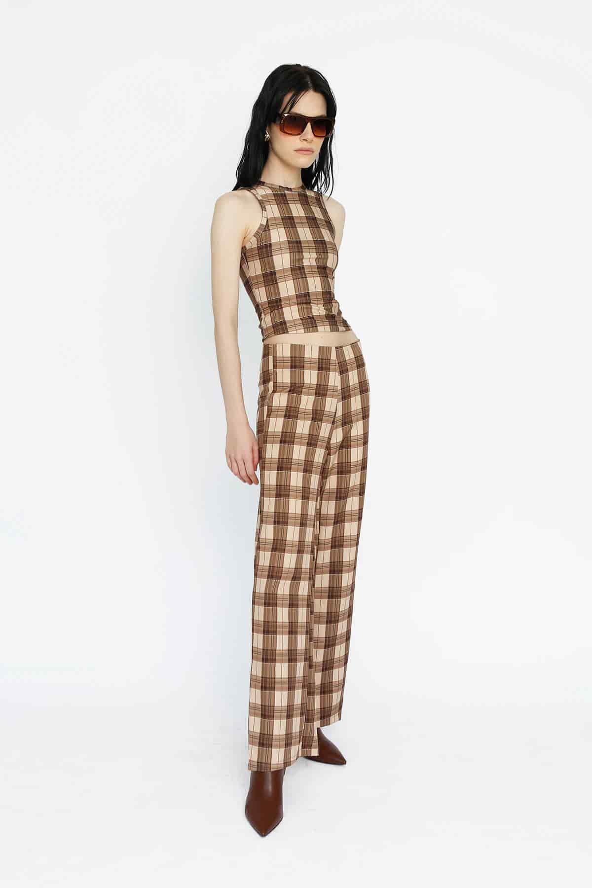 Everyday Pants in 90’s Plaid - miniatura 2