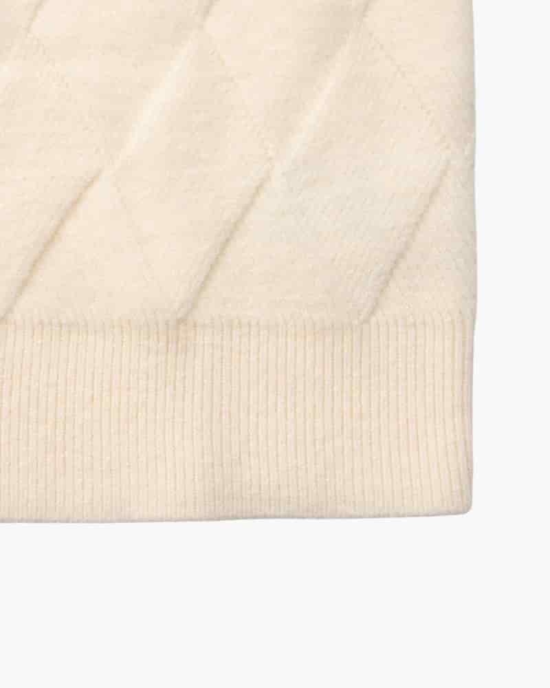 Diamond Knit Crewneck Sweater - miniatura 6