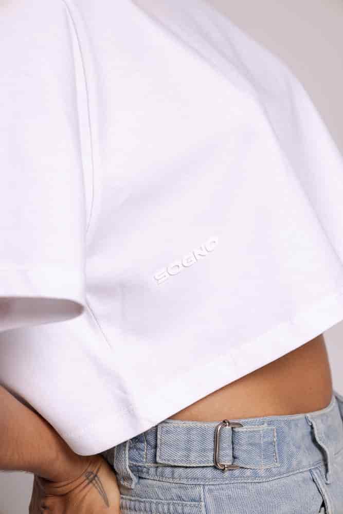 CropTop Basic Motion-Blanco - miniatura 14