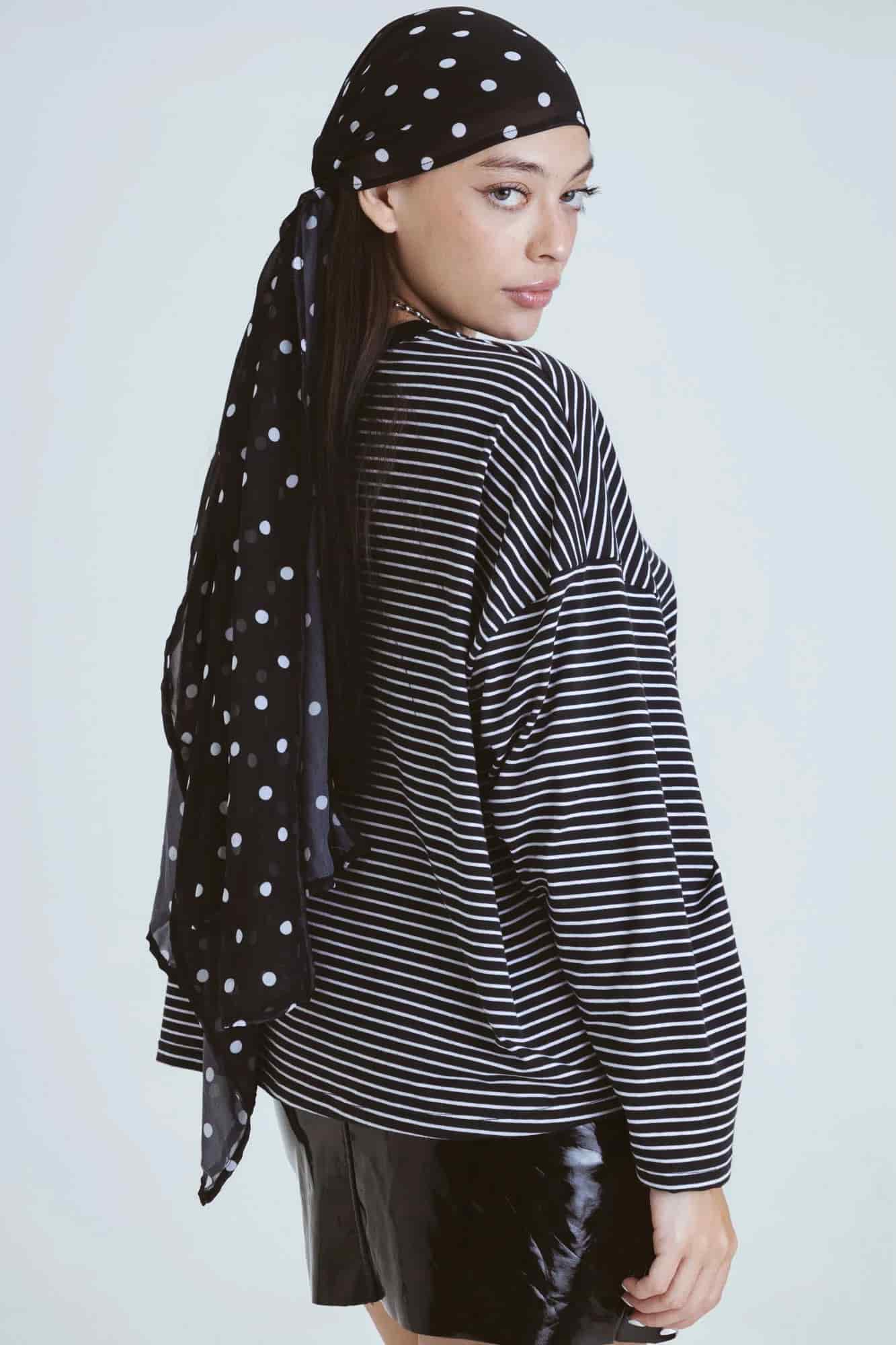 POLKA DOTS SCARF - miniatura 3