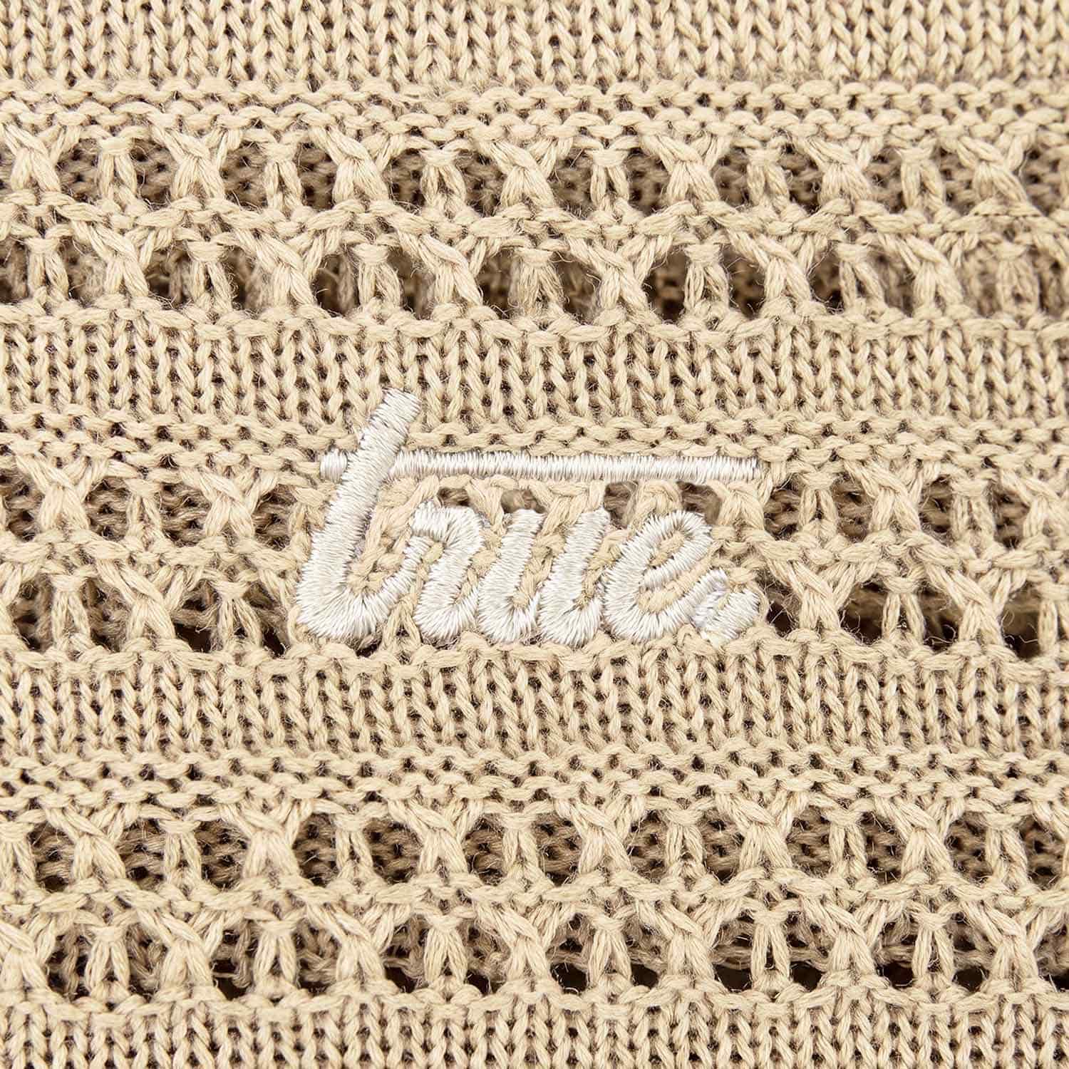 Textured Boxy Shirt - Camel - miniatura 6