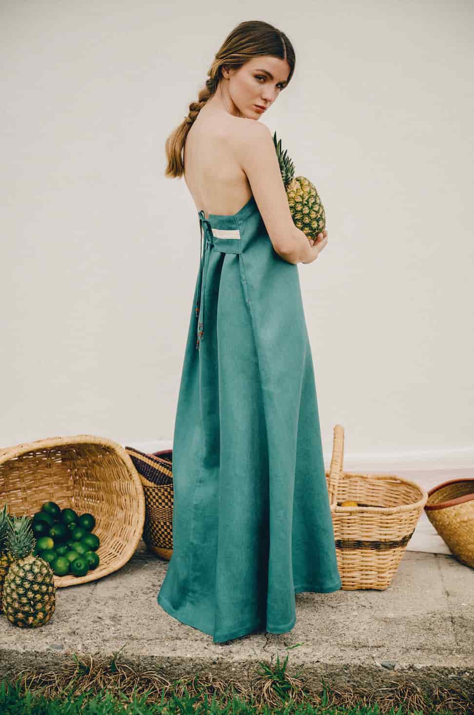 Guanabana Strapless Dress - miniatura 1