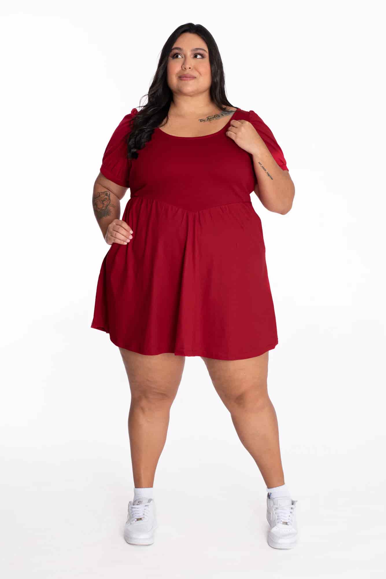 Vestido Amapola Rojo - miniatura 14