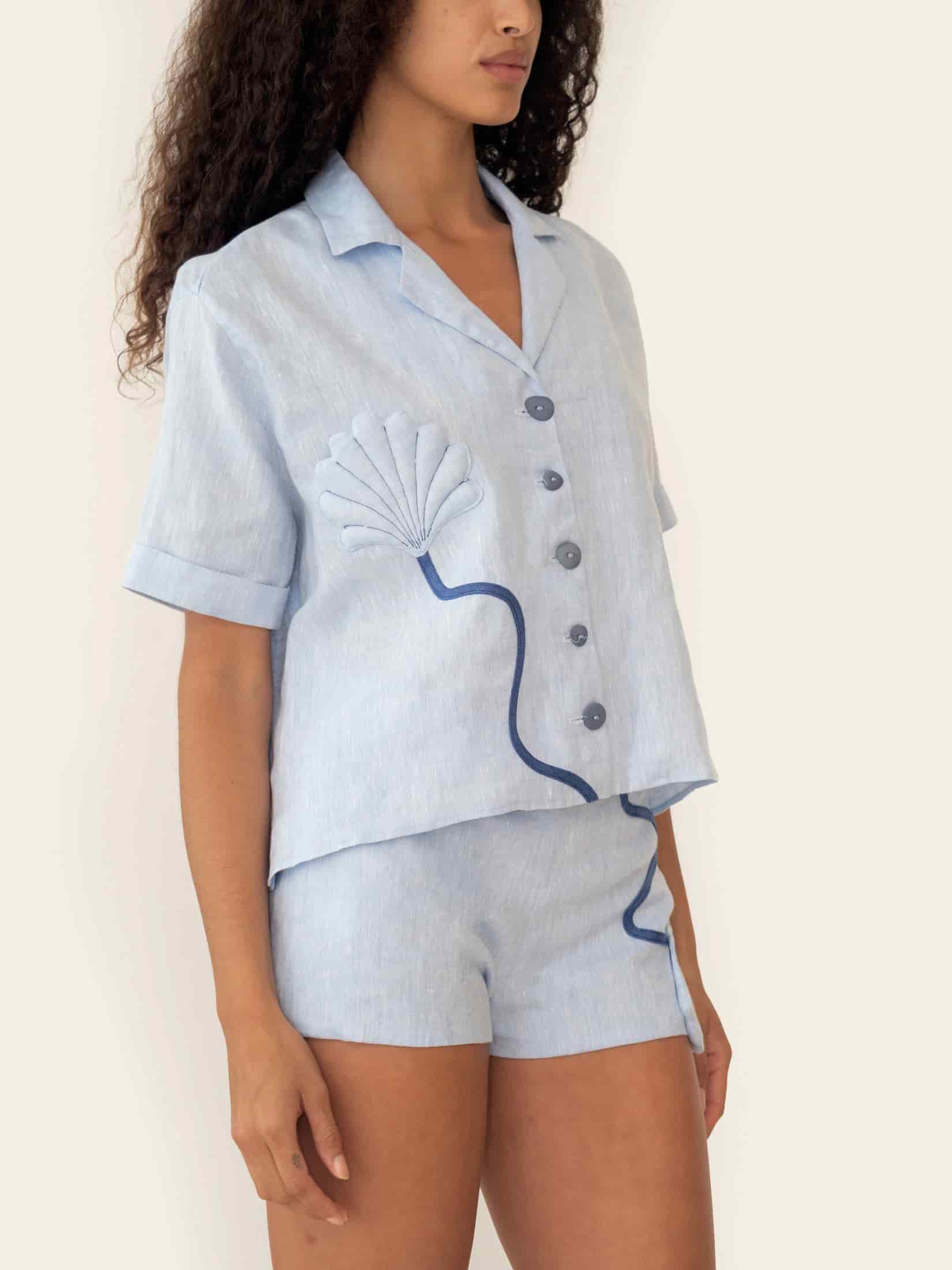 NAOMI SHORT WAVE BLUE - miniatura 4