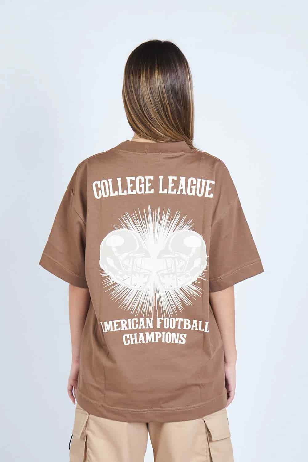 Camiseta oversize LEAGUE CAFE | DROP 03 | - miniatura 2
