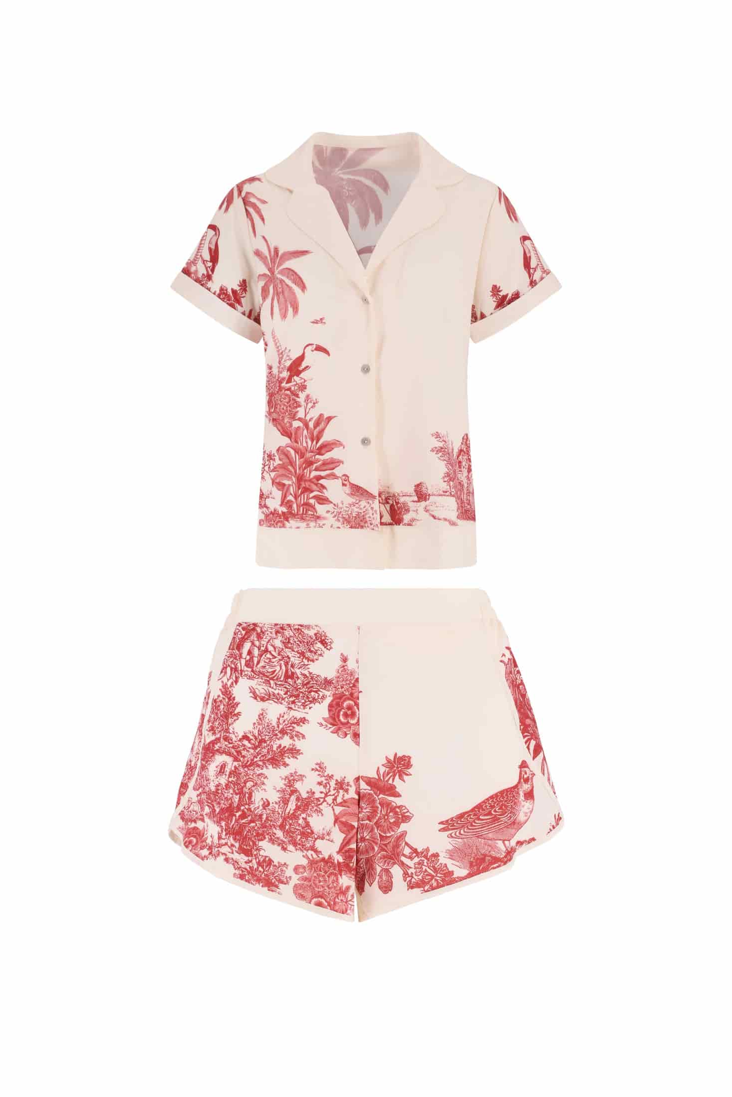 PIJAMA SHORT ELLIPSE ECOS ESTAMPADO - miniatura 4