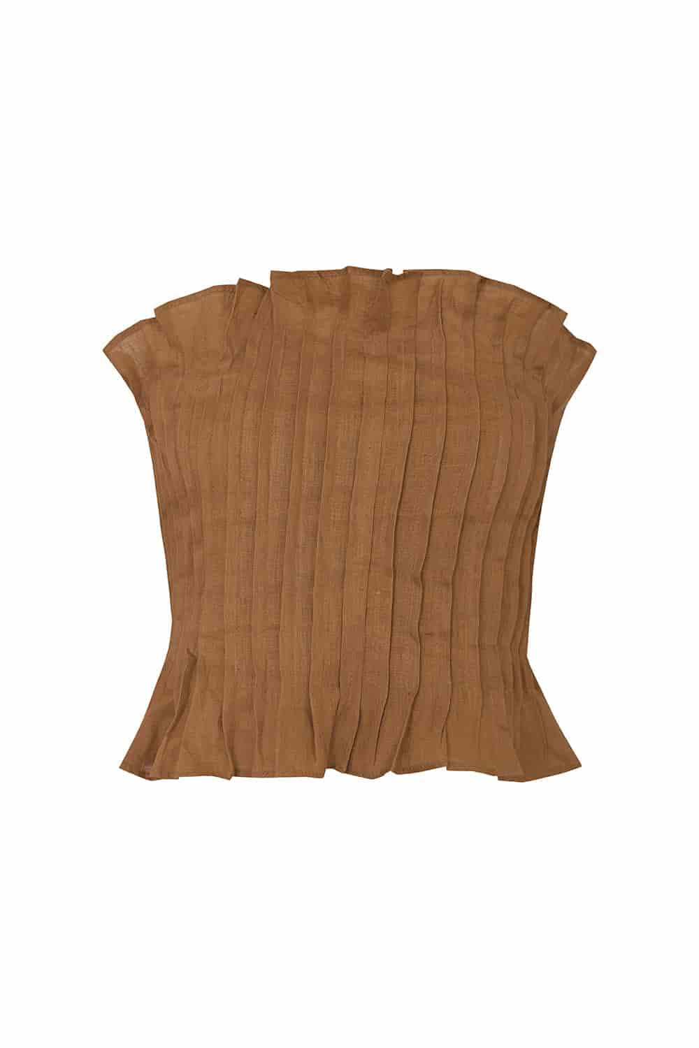 Crop top chiara mocca - miniatura 2