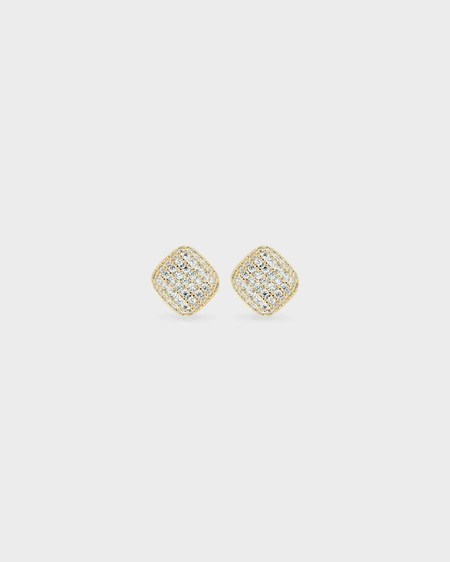 Aretes Rombo Pavé - miniatura 1