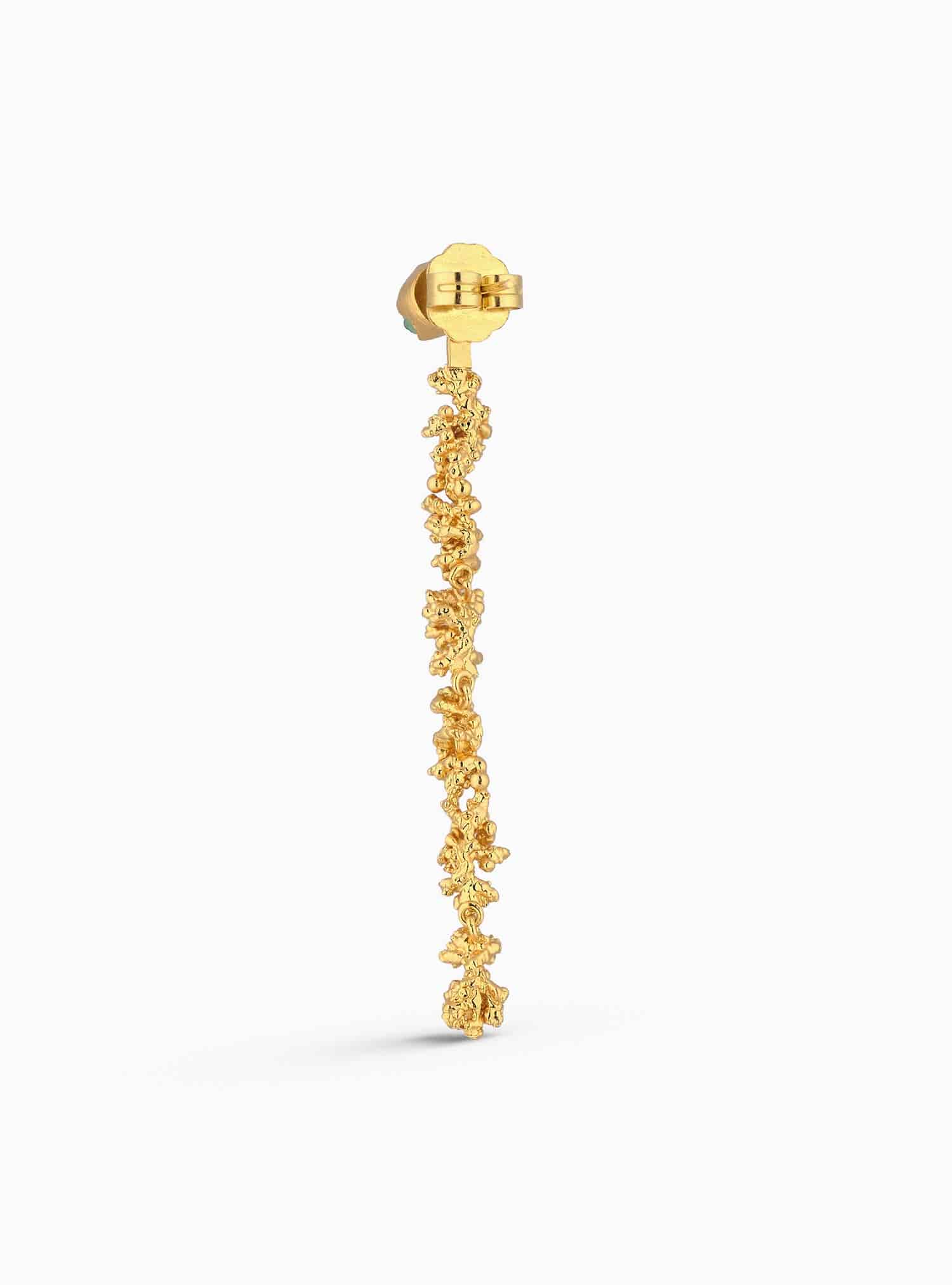 Aura Front-Back Long Earrings - miniatura 6
