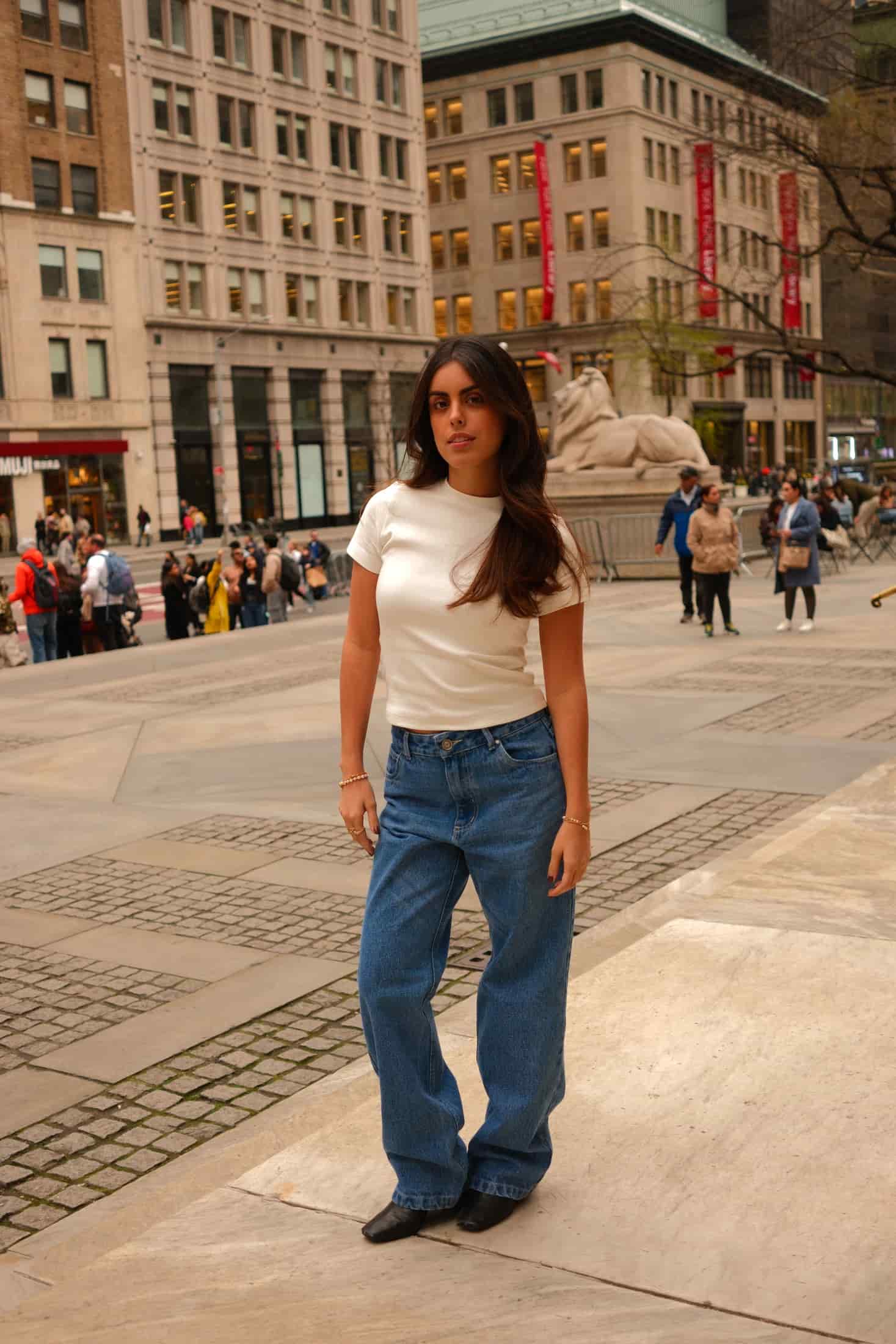 Chunky Leather Star Jeans - miniatura 2