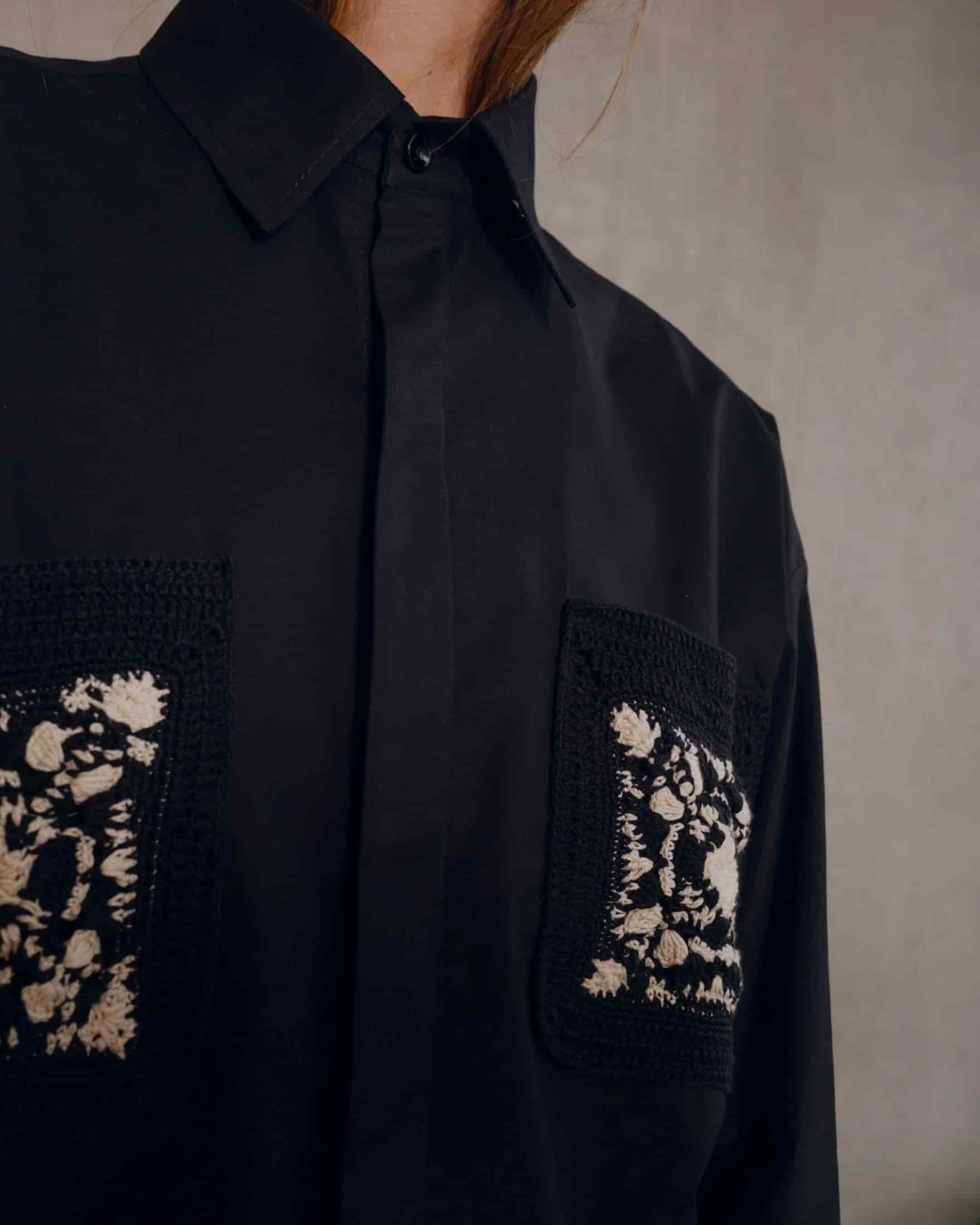 Pocket-Full Black Shirt - miniatura 3