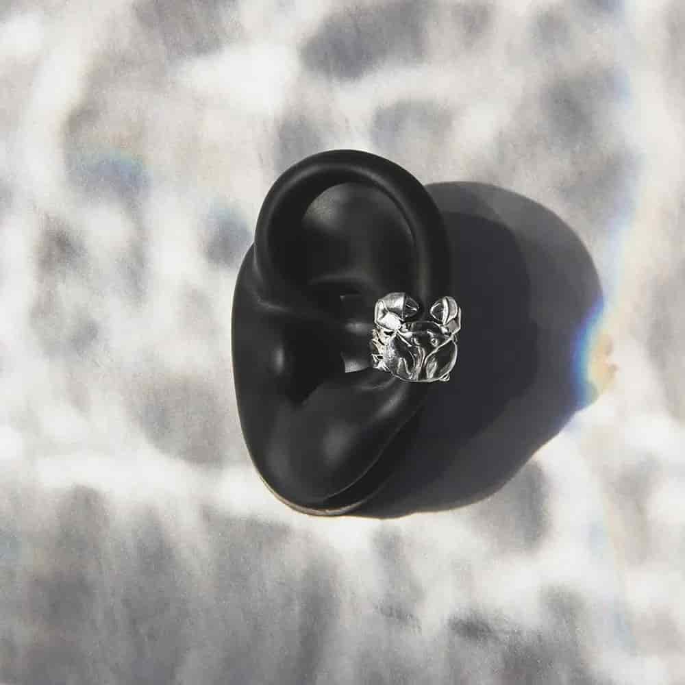 Earcuff Cangrejo rojo - miniatura 5