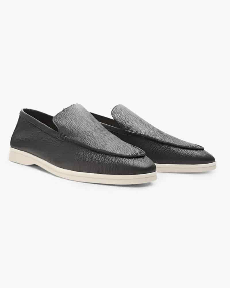 Old Money Cowhide Leather Loafers - miniatura 3