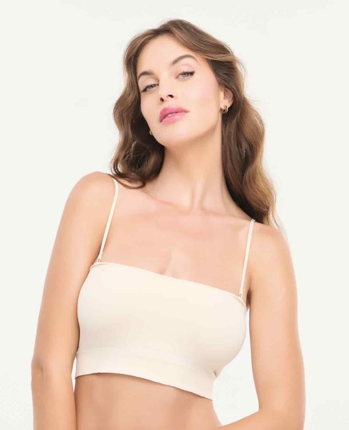Top Seamless | 2 en 1 | Copas Removibles | Tiras Ajustables y Removibles - miniatura 2