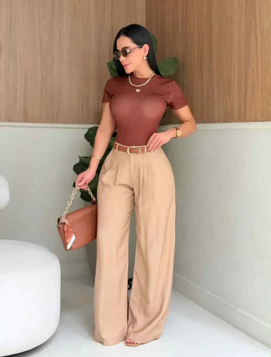 Pantalon Delia (arena ) - miniatura 1