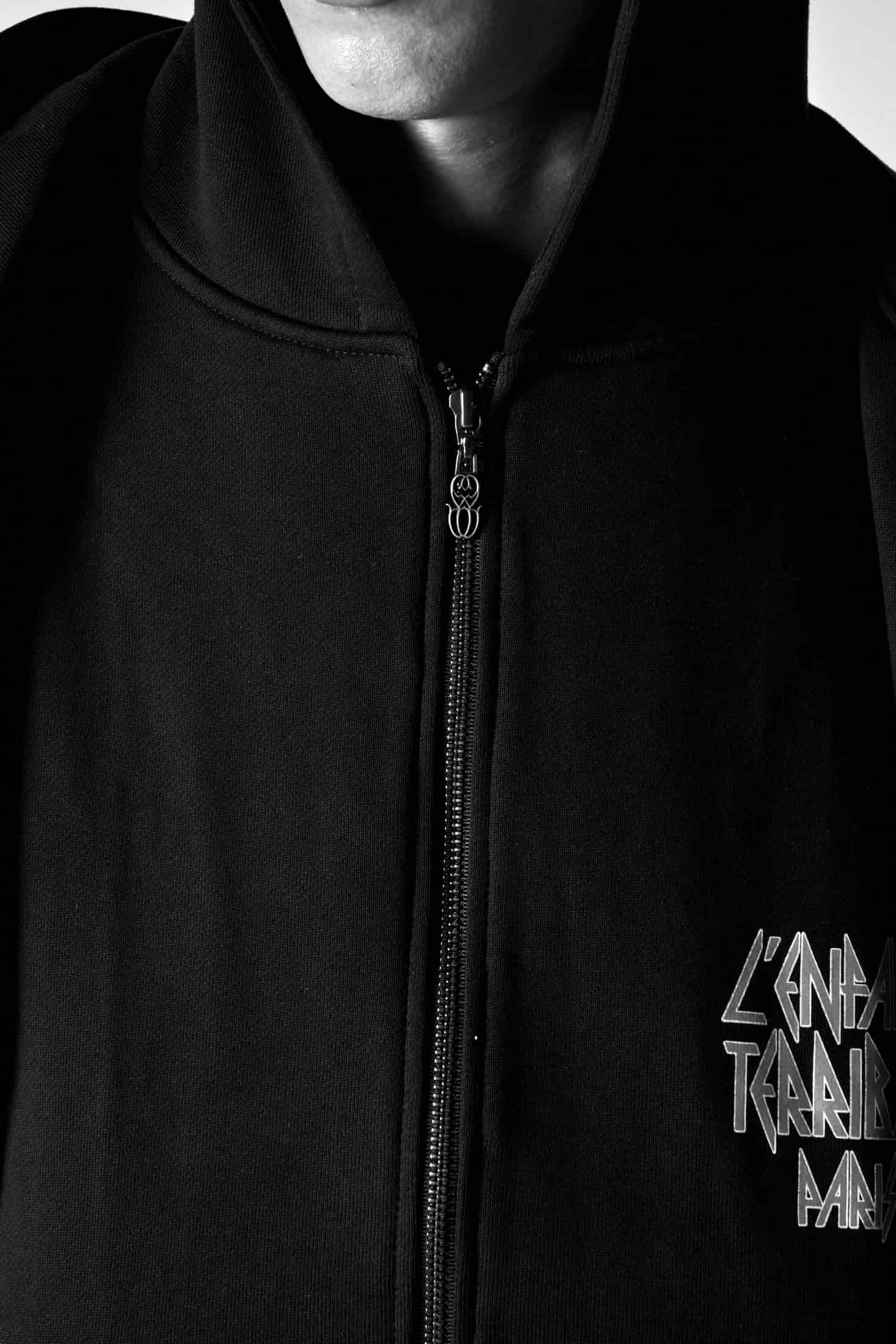 DEF SINNERS BLACK HOODIE - miniatura 5