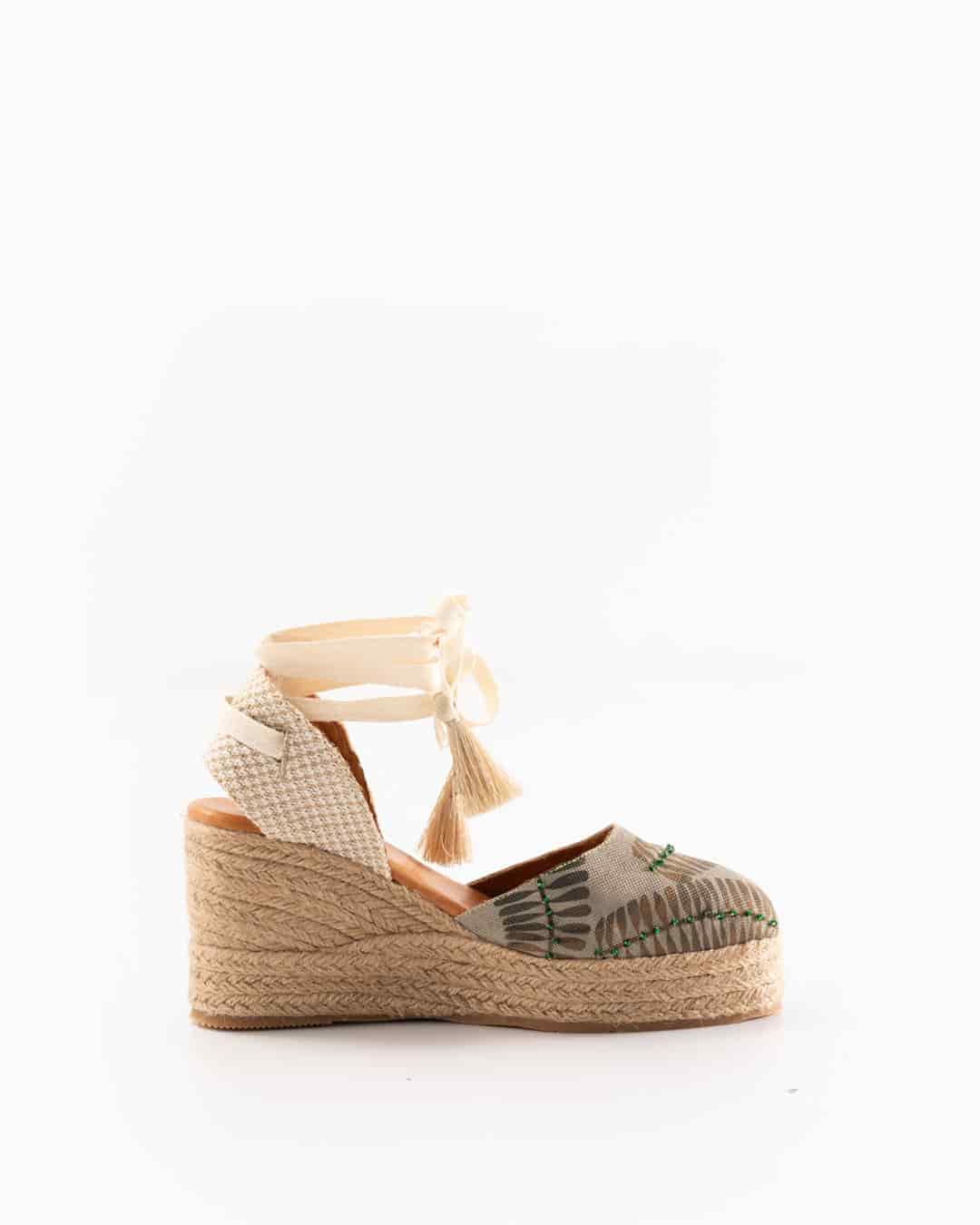 Silvia Cobos Palmar Espadrille Green - miniatura 1