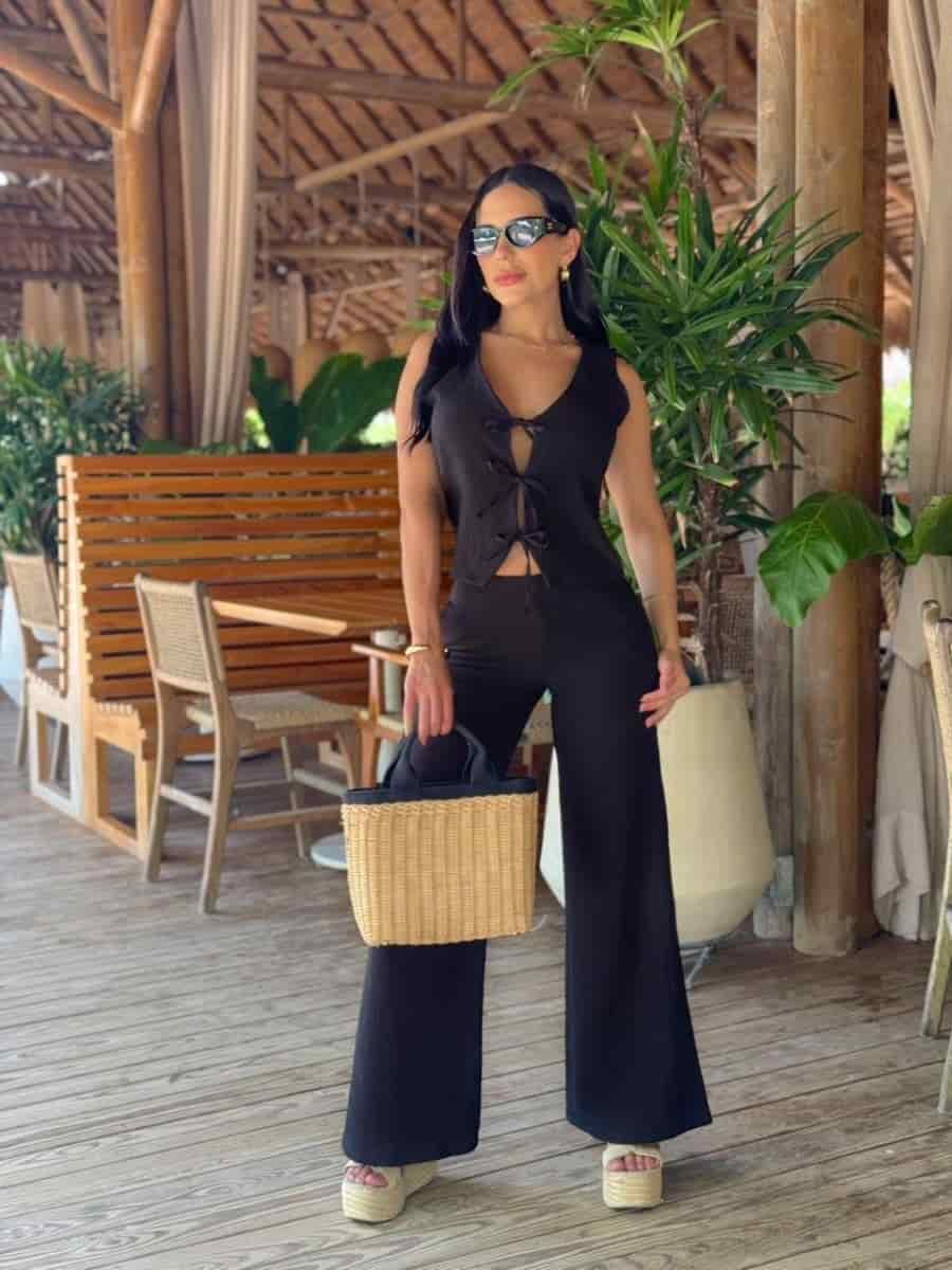 Set pantalon Venecia (negro ) - miniatura 1