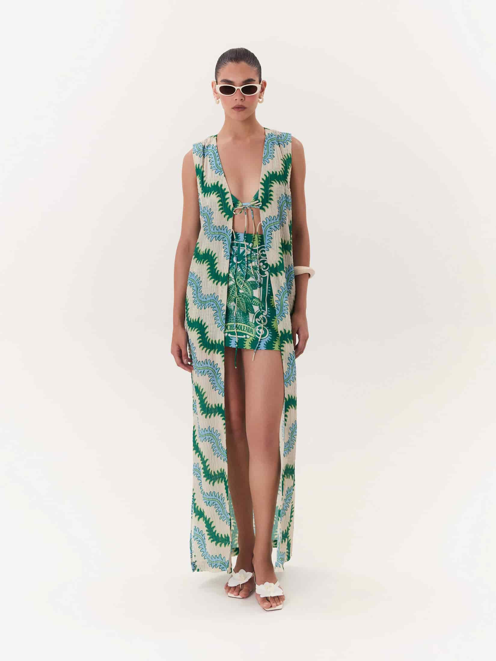 Kimono Solar - Verde - miniatura 1