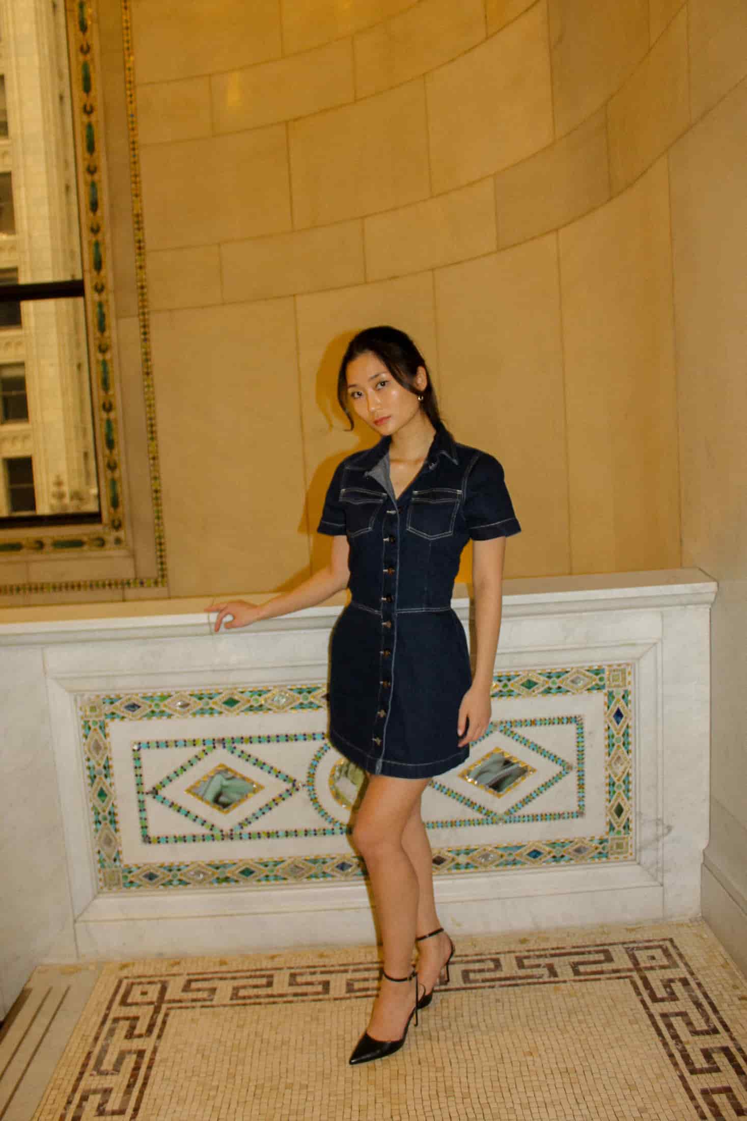 Denim Shirt Dress (LAST UNITS) - miniatura 6