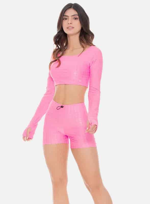 TOP DEPORTIVO  POLIAMIDA JACQUARD - PRECIO ESPECIAL - miniatura 1
