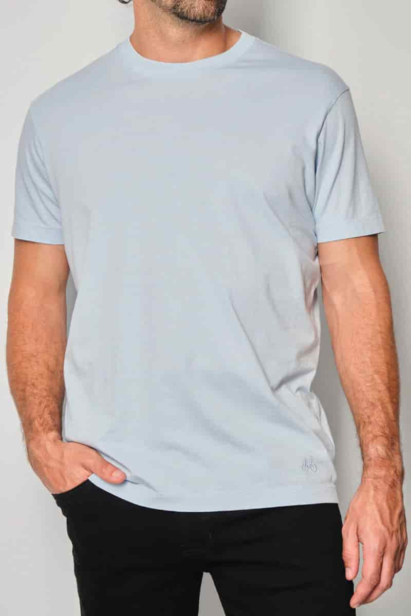 CAMISETA BASIC PLUS BABY BLUE - miniatura 1