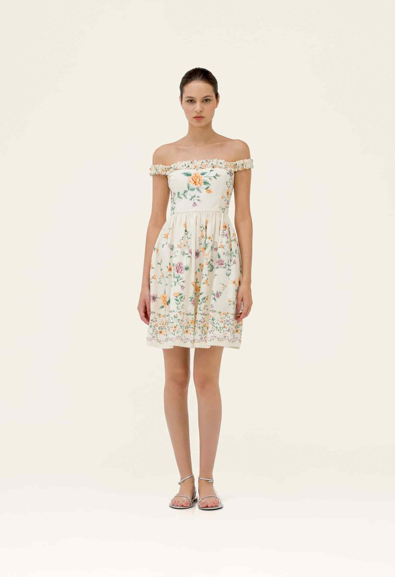 Achiote Chinesis Knee Dress - miniatura 1