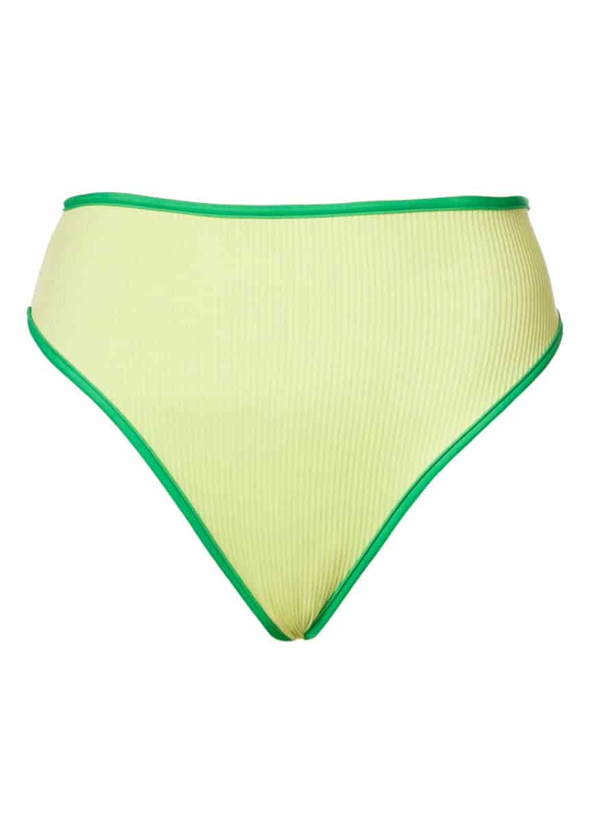 Maaji Green Symphony Sully High Rise Classic Bikini Bottom - miniatura 5