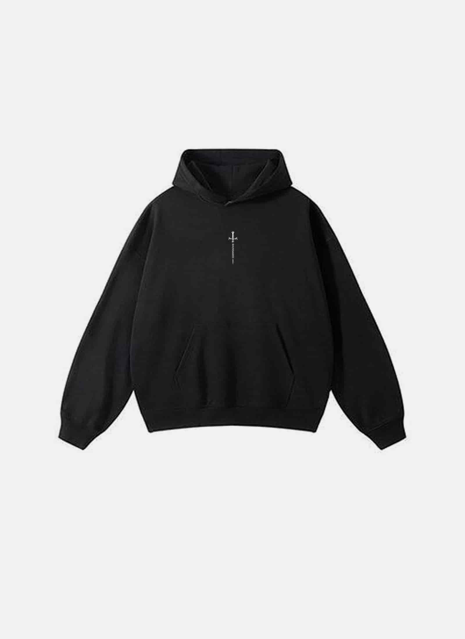 Boundaries Hoodie Black - miniatura 2