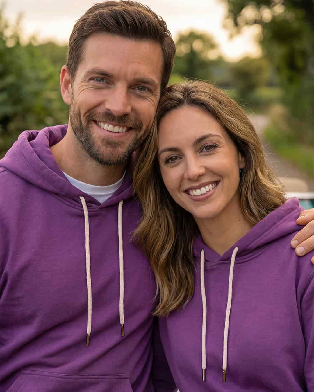 Buzo con Capota Morado Berry - miniatura 2