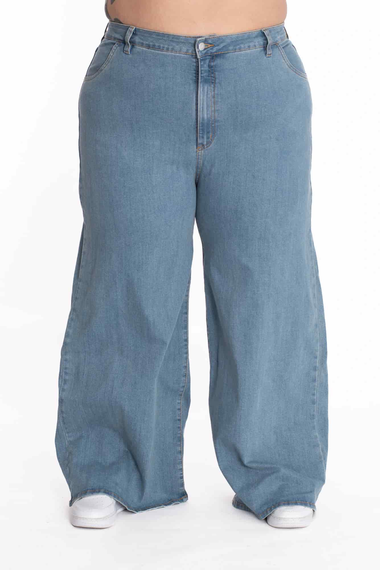 Jean Amplio Azul Dirty 414 - miniatura 3