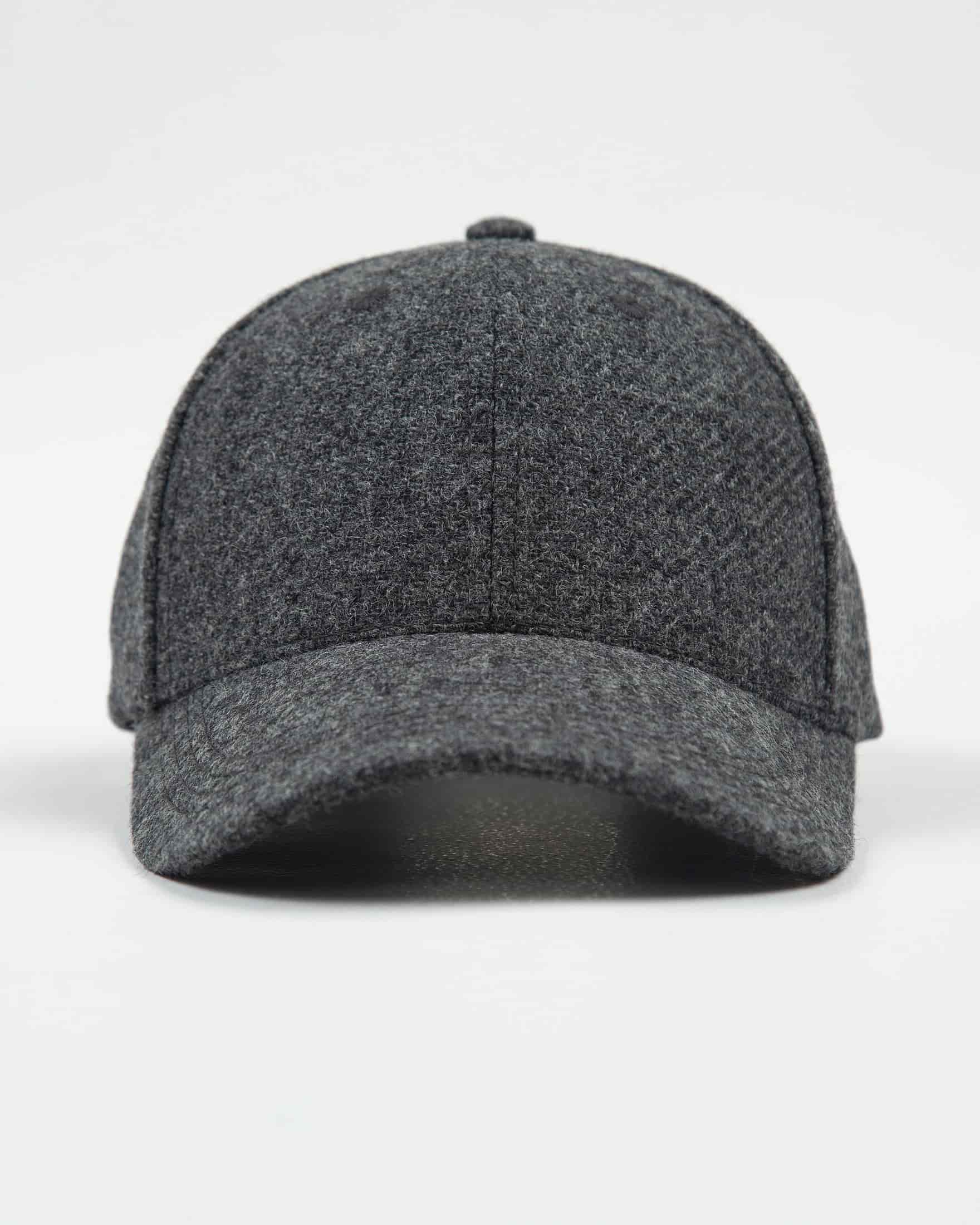 Gorra Baseball Lana Gris Oscuro - miniatura 2