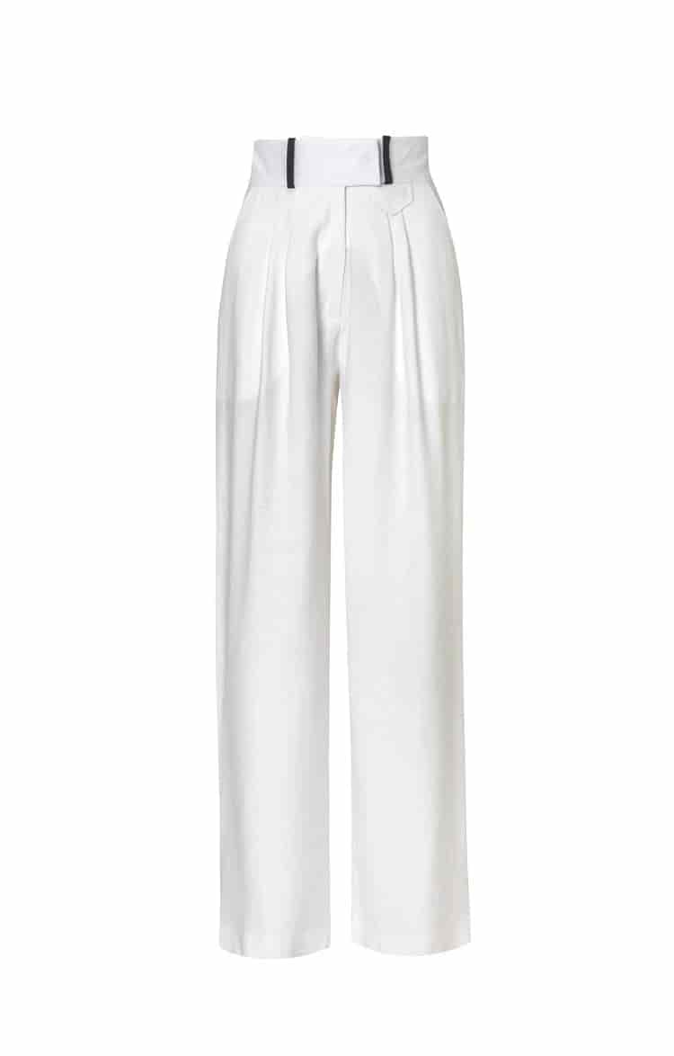 Bruna Ivory Pants - miniatura 1