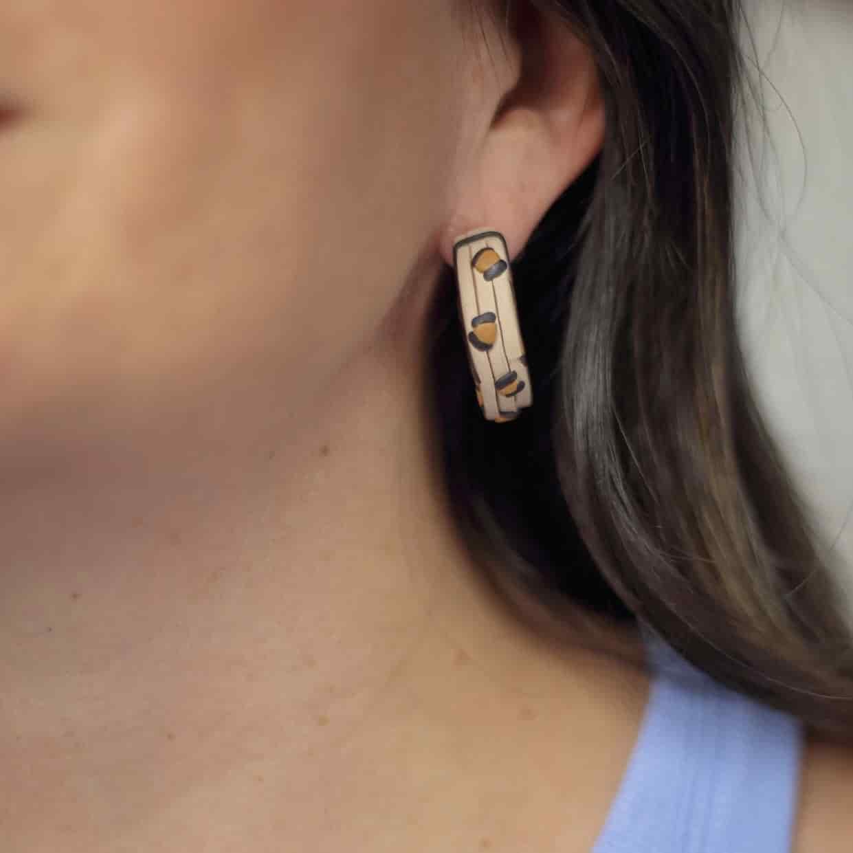 Hoops Mirringa Mirronga Animal Print - miniatura 5