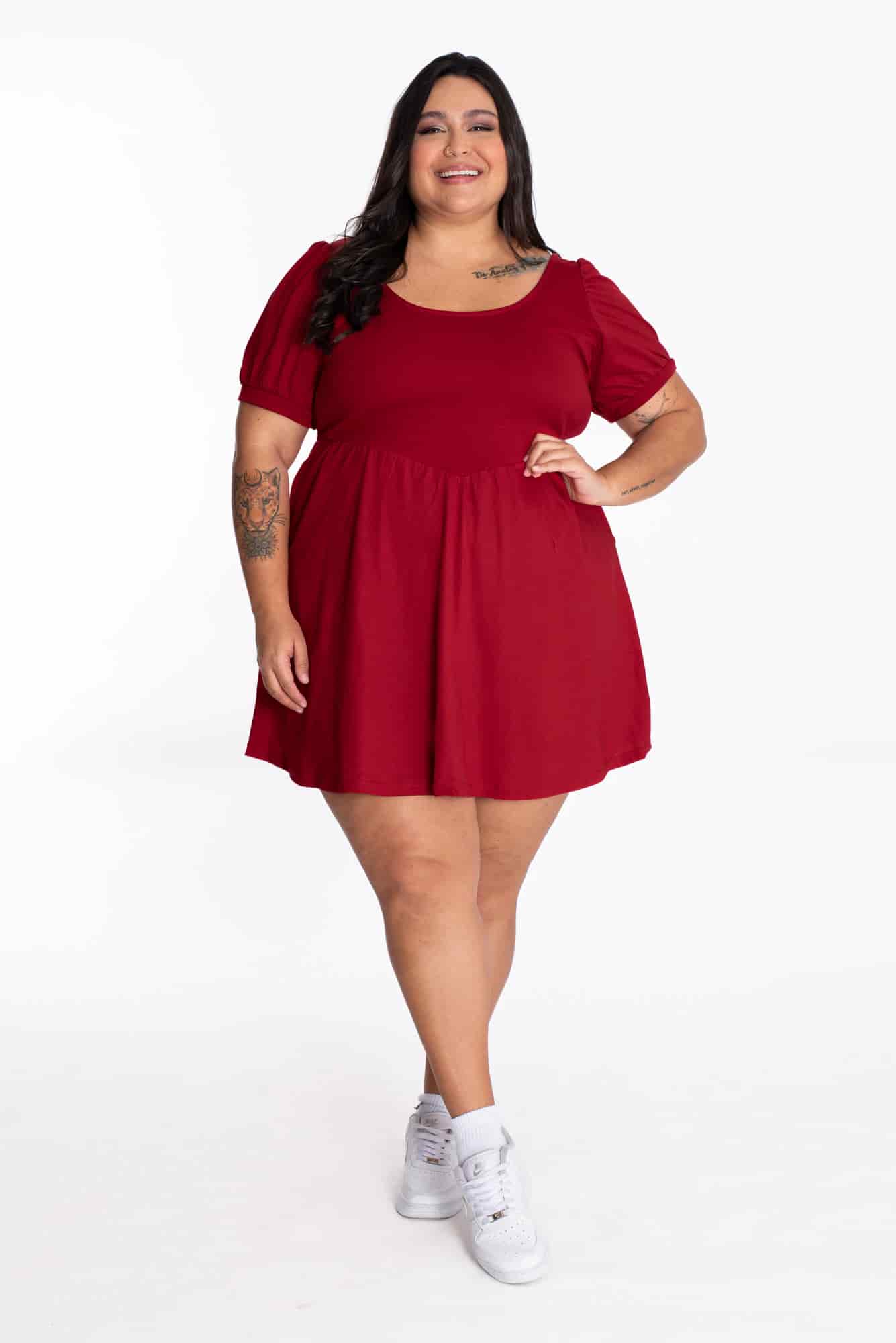 Vestido Amapola Rojo - miniatura 1