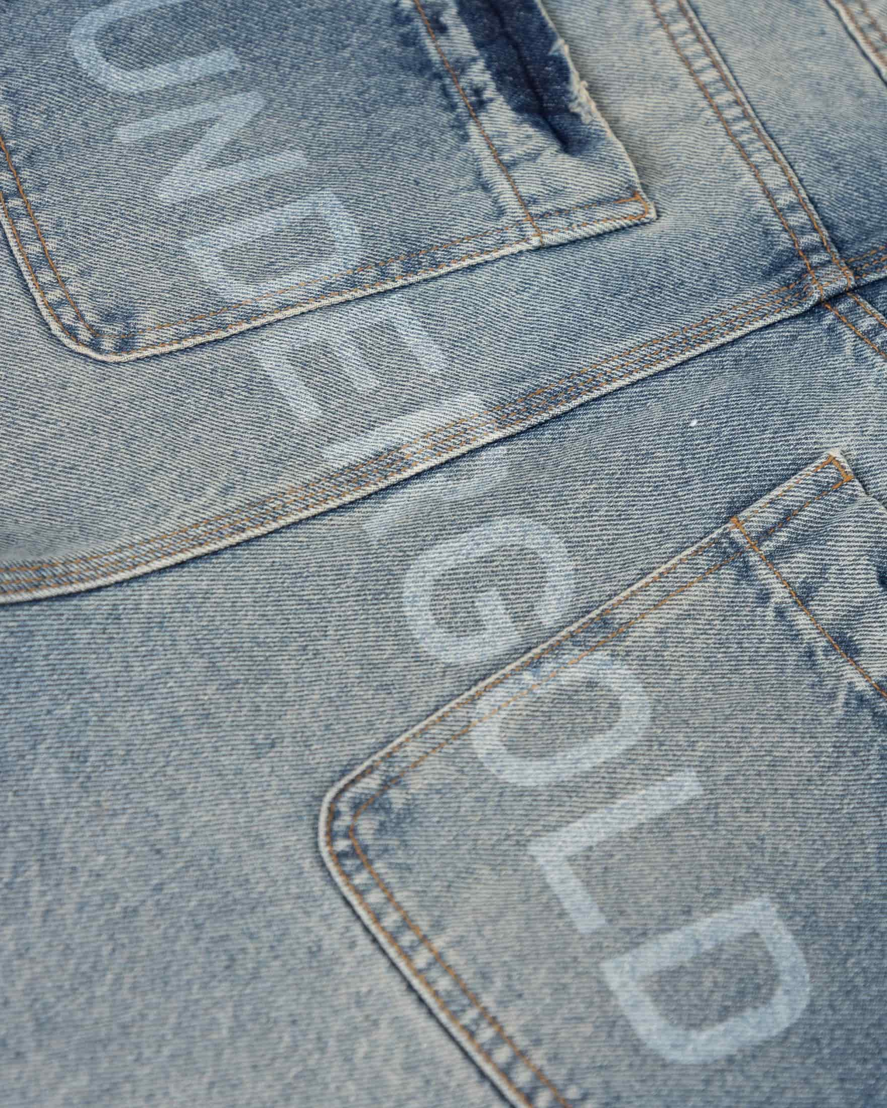 Line Basic Slim Fit Jeans Mid Blue - miniatura 4