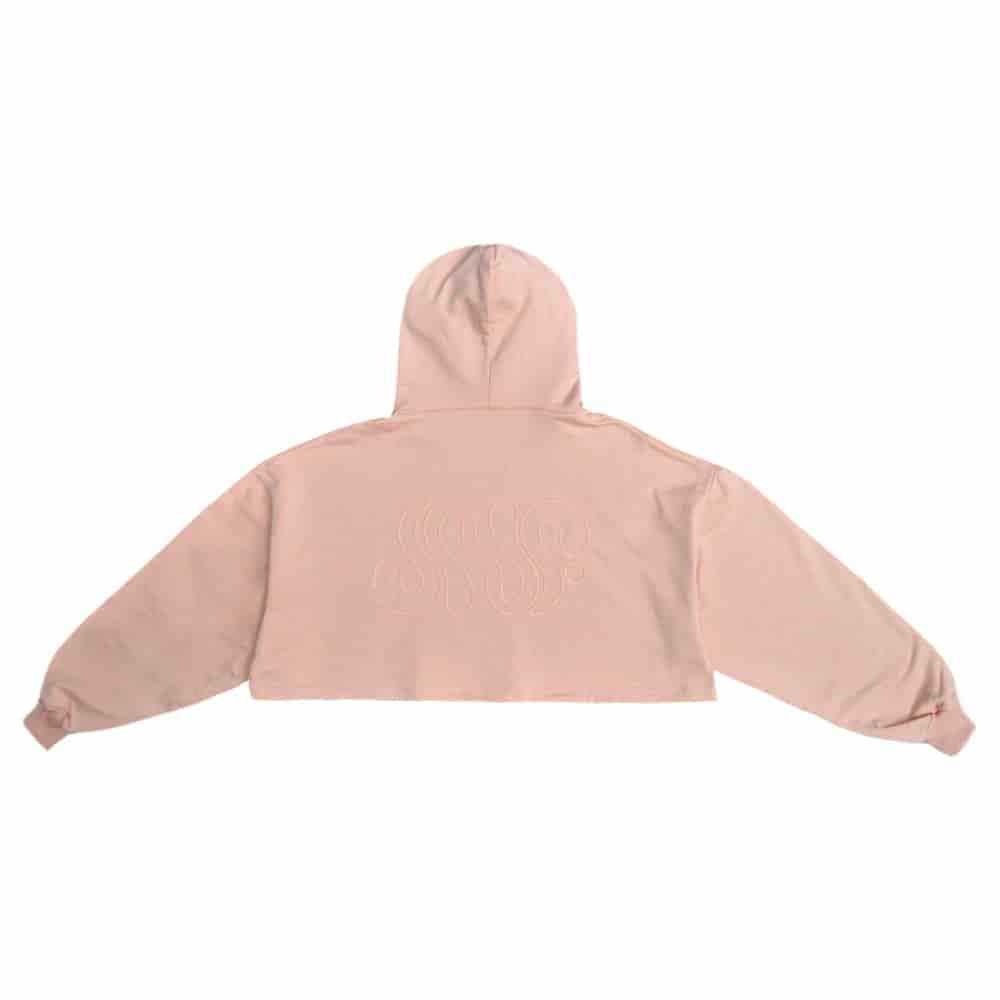 HOODIE BN4B CROPPED ROSADO - miniatura 2