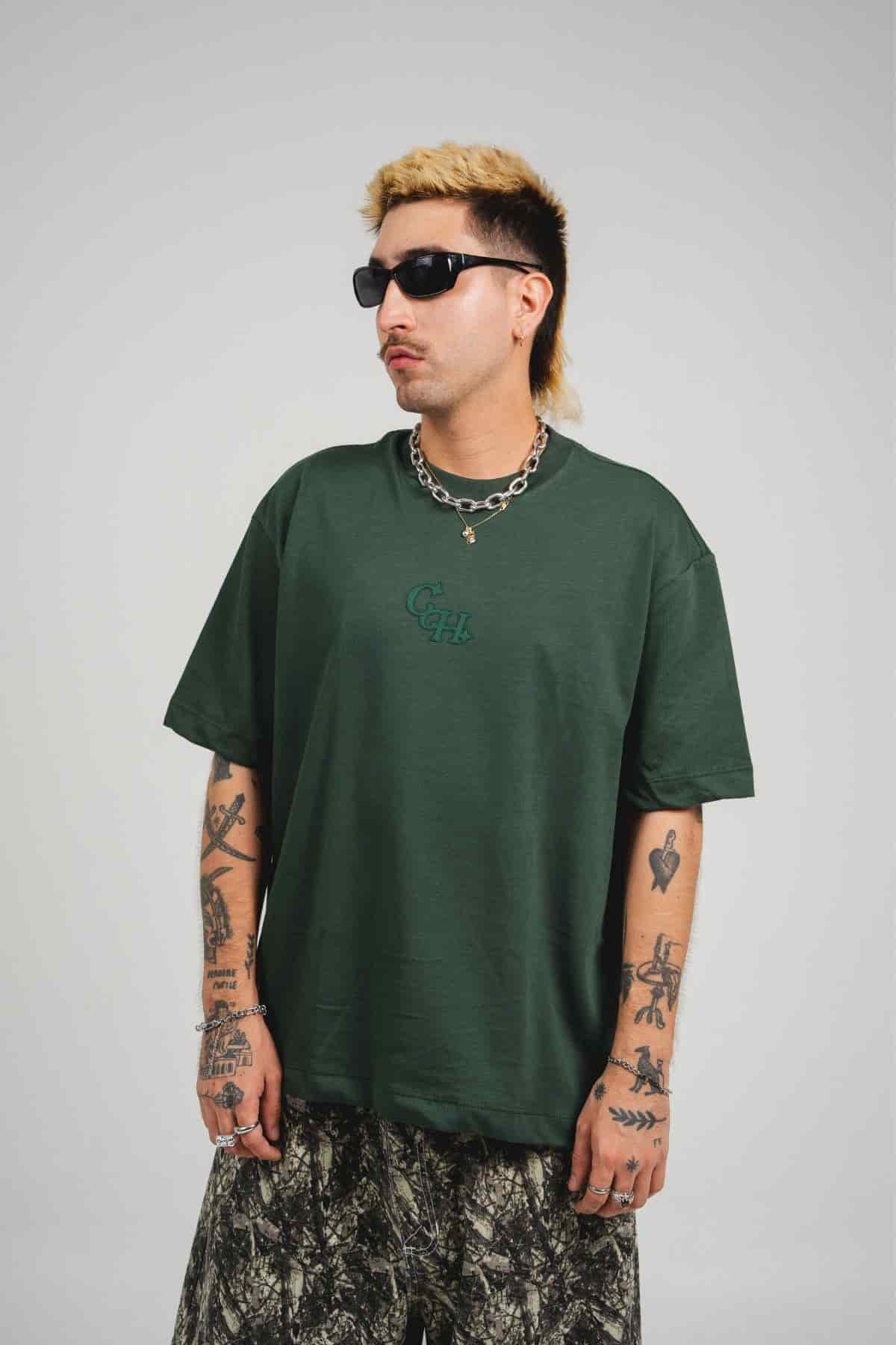 Camiseta Chill Dinamita Verde - miniatura 5