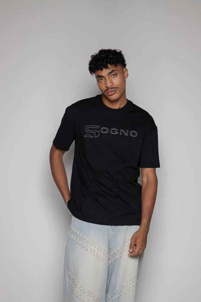 Camiseta Courage Sogno-Negra - miniatura 5