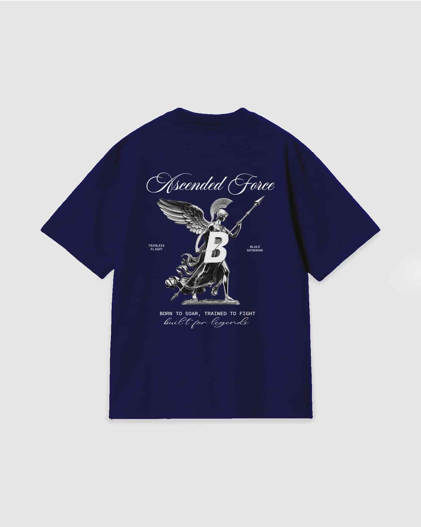Oversized T Shirt Ascended Force Blue Navy - miniatura 1