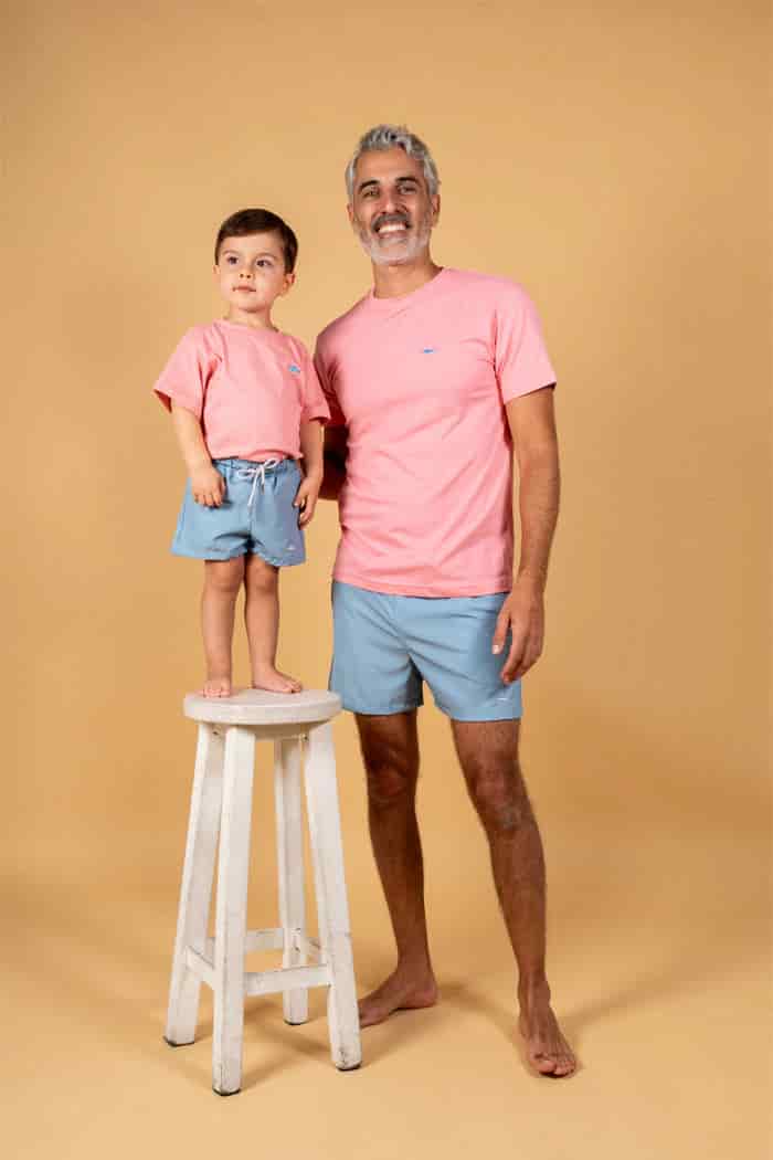 CAMISETA ROSADO PASTEL - miniatura 2