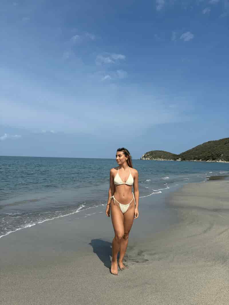 Bikini Triángulos Eva - Butter yellow - miniatura 1