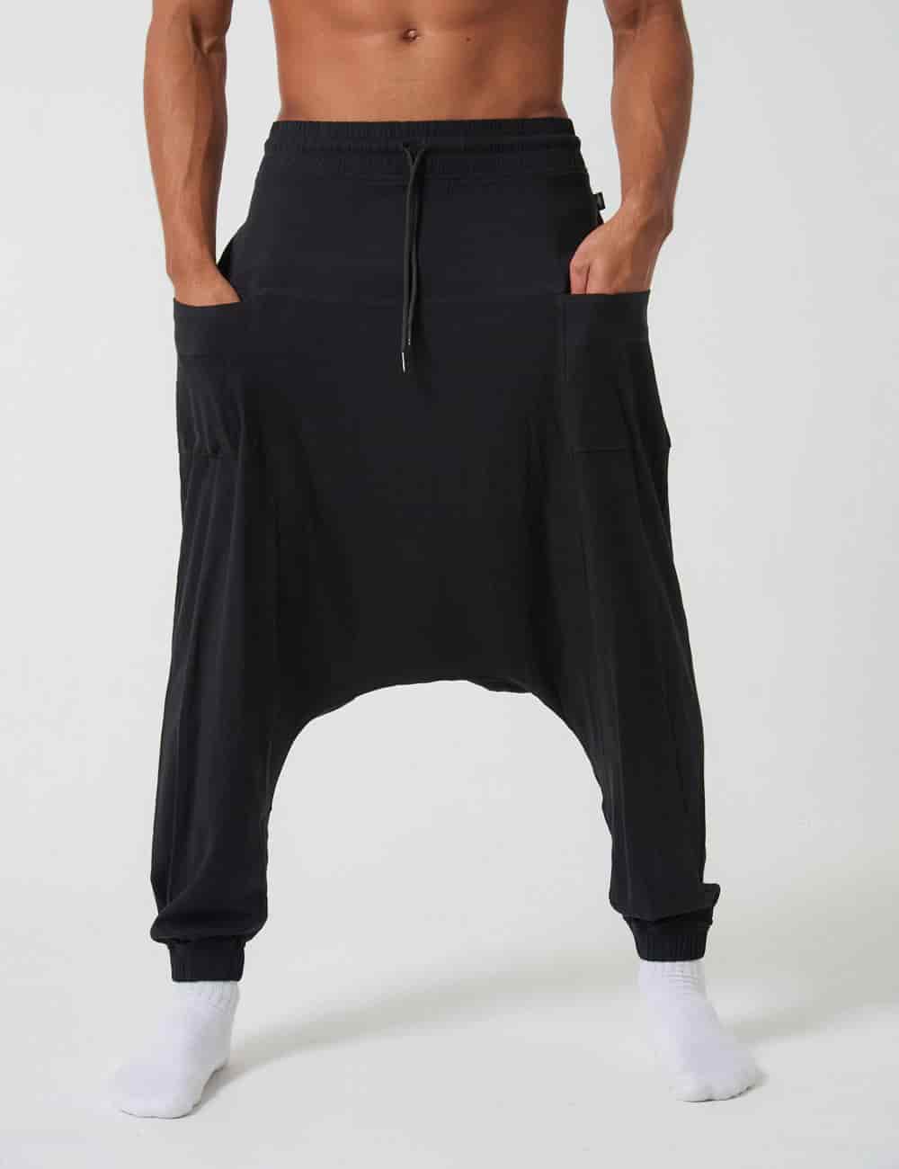 Pantalón Aladino negro hombre - miniatura 1
