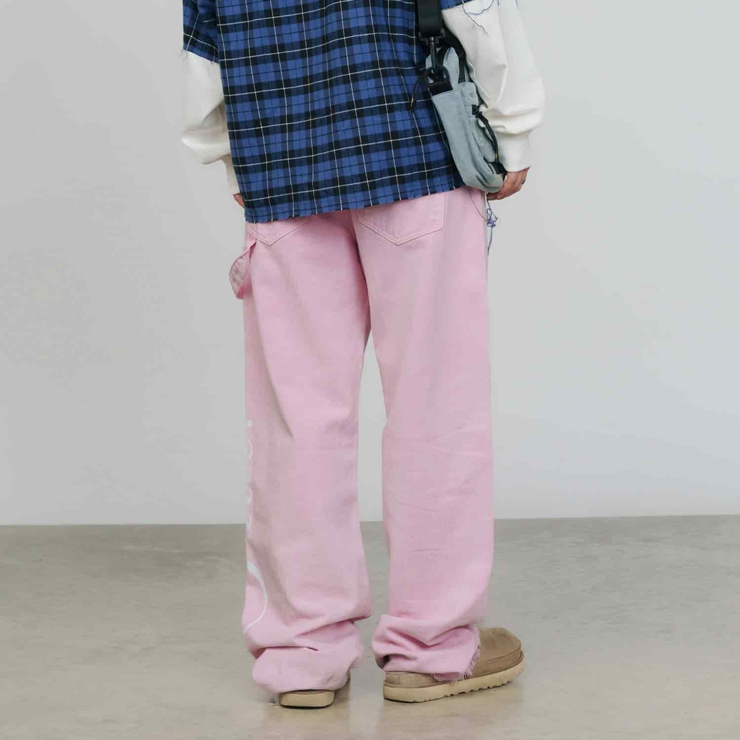 Blush Mid-Rise Pants - Pink - miniatura 3