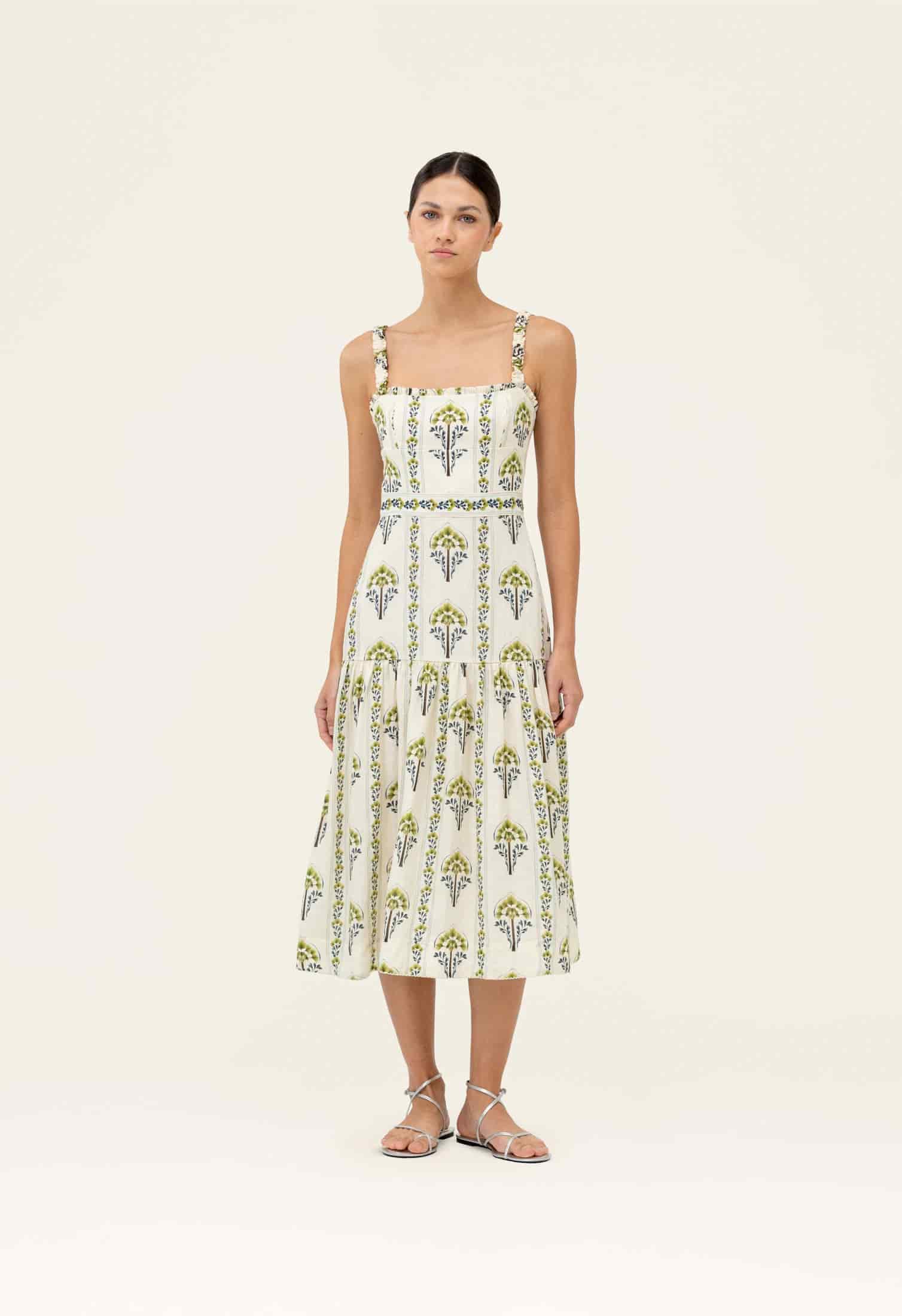 Níspero Moriche Midi Dress - miniatura 1