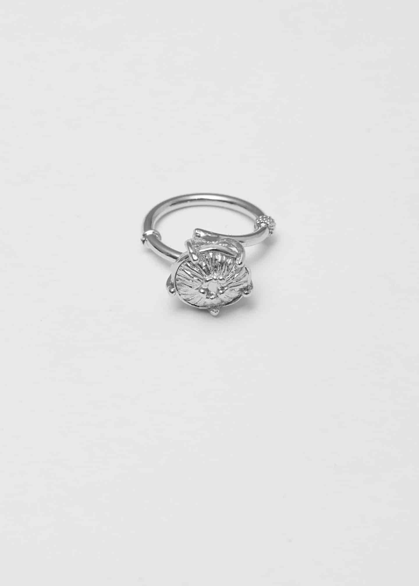 Anillo sombrerito mini plata - miniatura 1