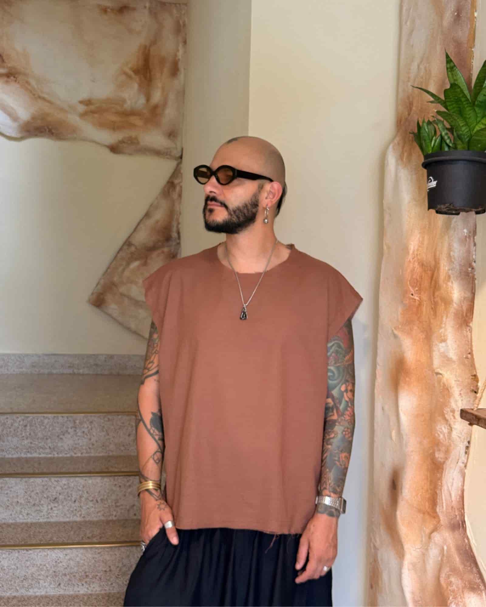 Camiseta ocaso brown - miniatura 4