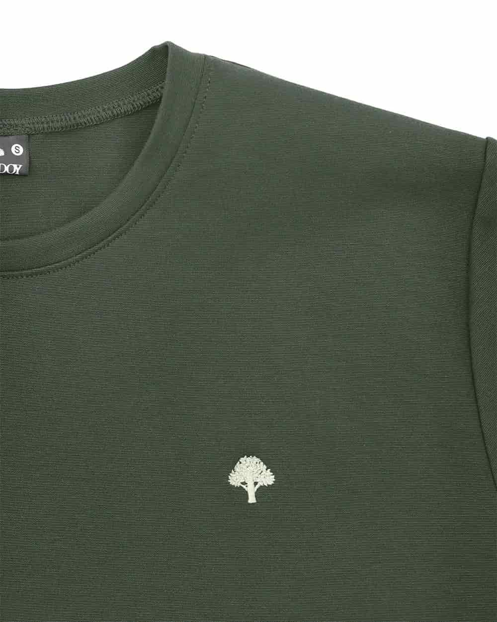 T-Shirt Verde Militar - miniatura 3
