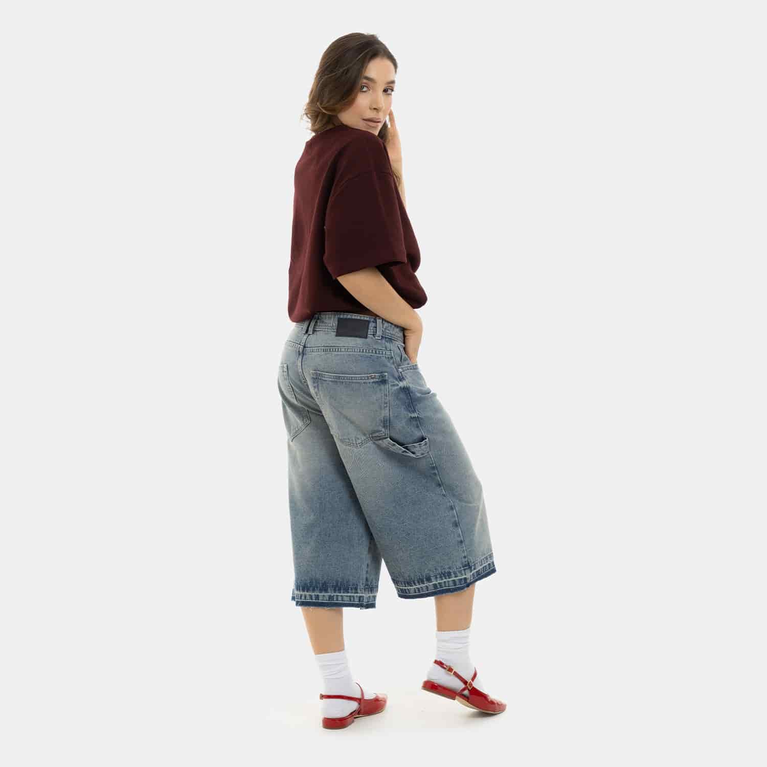 Wide Horizon Short Dark Blue - miniatura 8