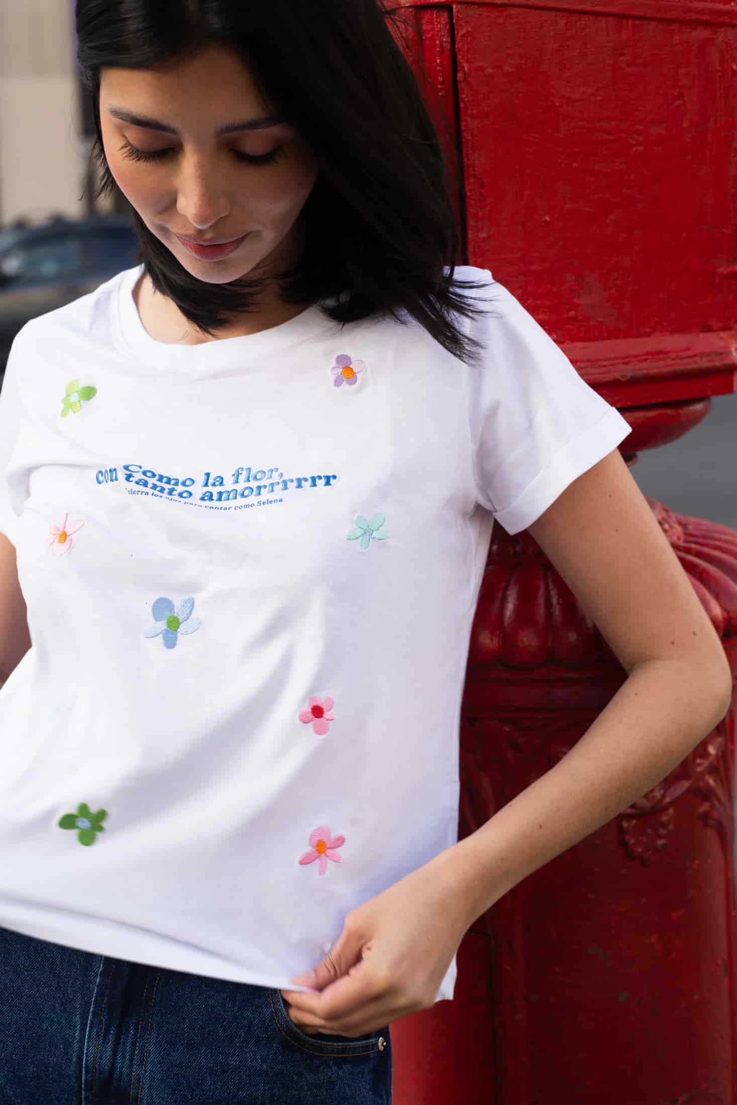 Como La Flor Oversized Tee - miniatura 2